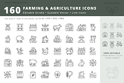 Farming icons collection, an Outline Icon by Bezvershenko (Thumbnail 1 of 9)