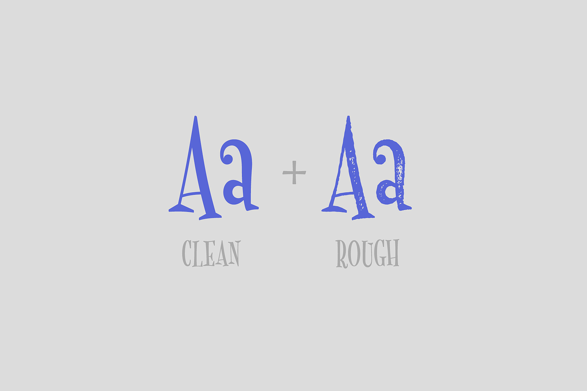 MonsterPie - Funny Serif Family preview 3