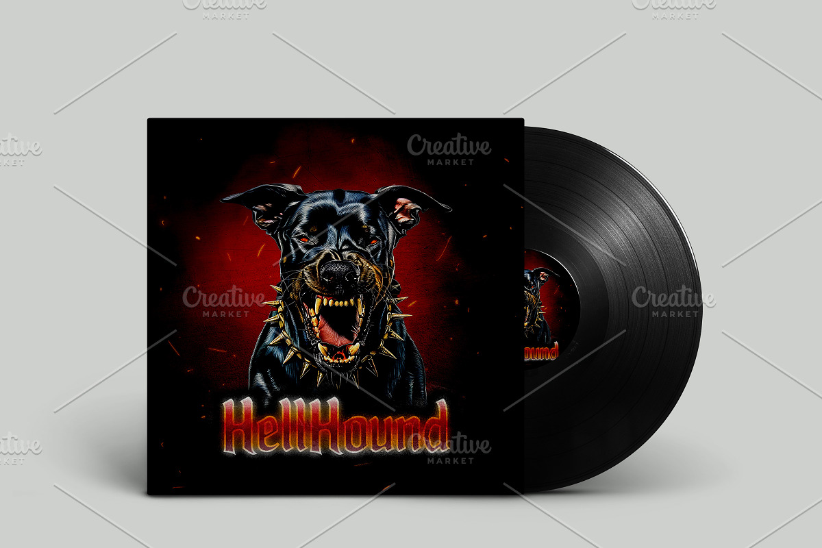 Hellhound Cover Art by MWM Designs, a Marketing Template by mwmdesigns (Photo 1 of 2)