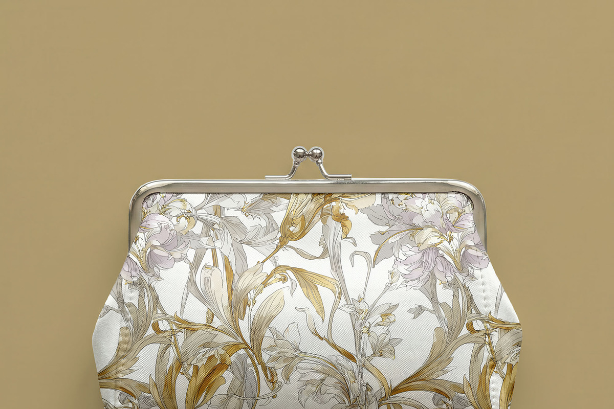 Satin Kiss Lock Purse Mockup PSD, a Household Mockup by 1001 mockups (Photo 7 of 10)