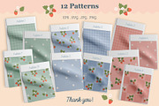 Strawberry Patterns, a Graphic by Nina Bered Illustration (Thumbnail 5 of 5)