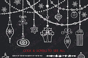 Christmas.DIY garland brushes set, a Brush Add-On by Tatianakost49 (Thumbnail 2 of 4)