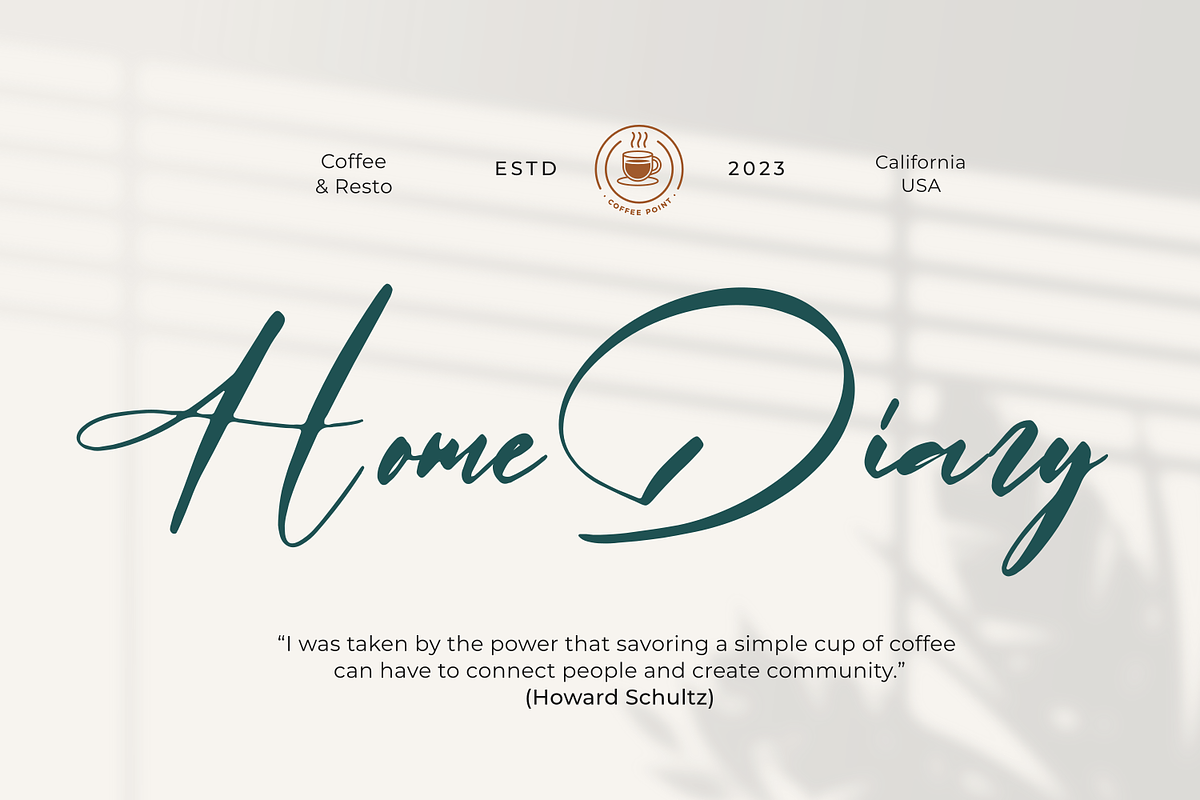 Betaline, a Script Font by zeenesia (Photo 7 of 7)