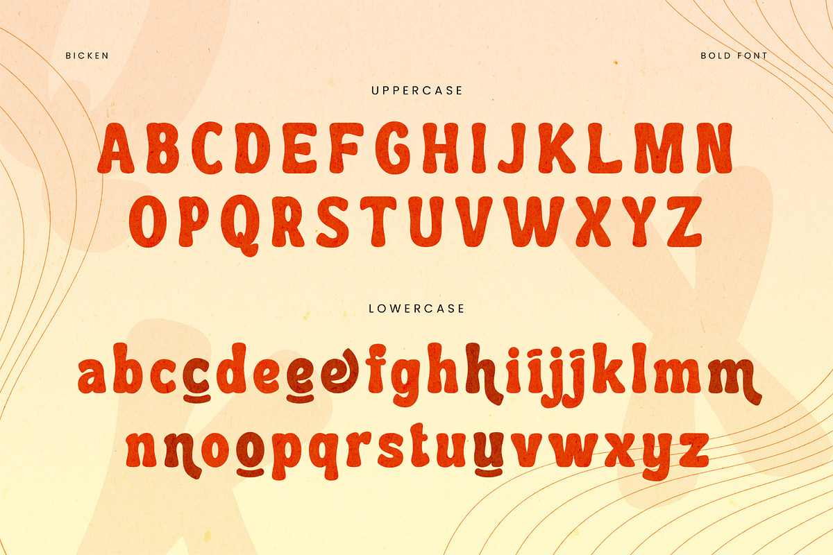 Bicken - Chunky Serif Font, a Serif Font by Salamahtype (Photo 7 of 8)