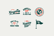 Golf Logotype & Badge Pack, a Branding & Logo Template by Skilline Supply Co. (Thumbnail 5 of 15)