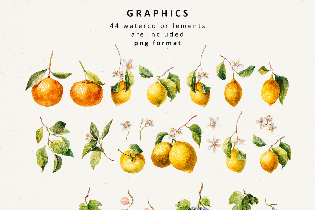 Citrus mood-summer seamless patterns, a Pattern Graphic by Pamyatka Shop (Photo 12 of 13)