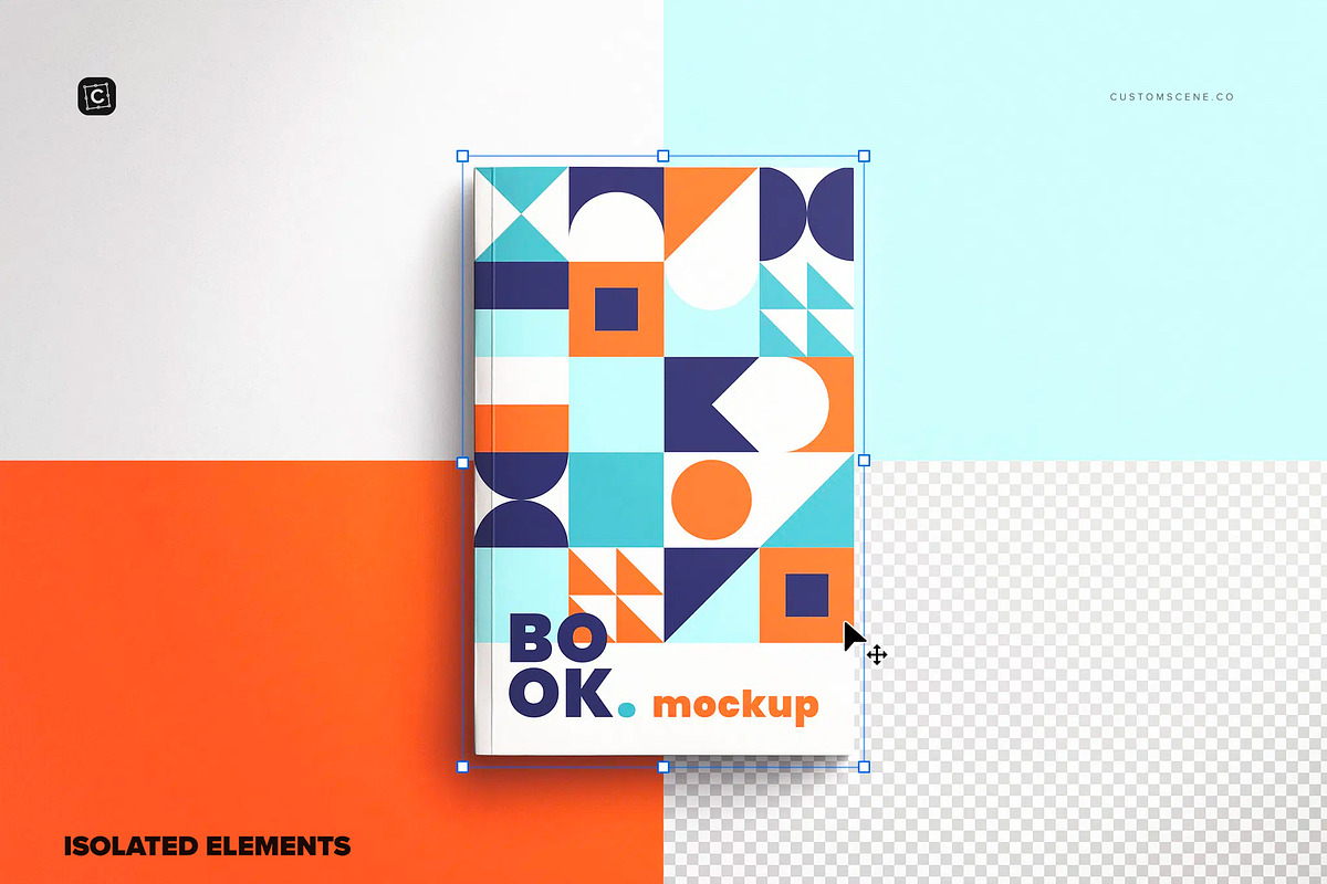 Book Cover Mockup Paperback, a Books & Magazine Mockup by Custom Scene (Photo 4 of 8)