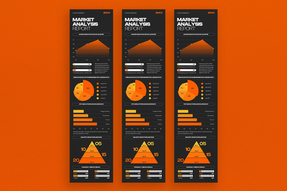 Market Analysis Report Infographic preview 2