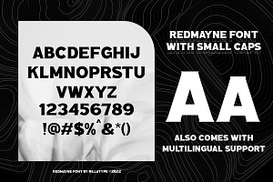 Redmayne - Display Font