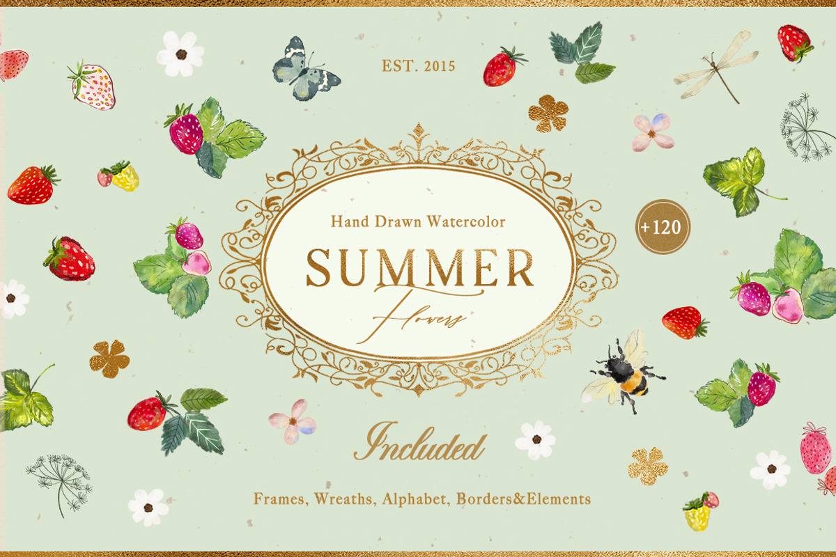 Sweet Summer Wildflowers, an Object Graphic by NassyArt (Photo 1 of 13)