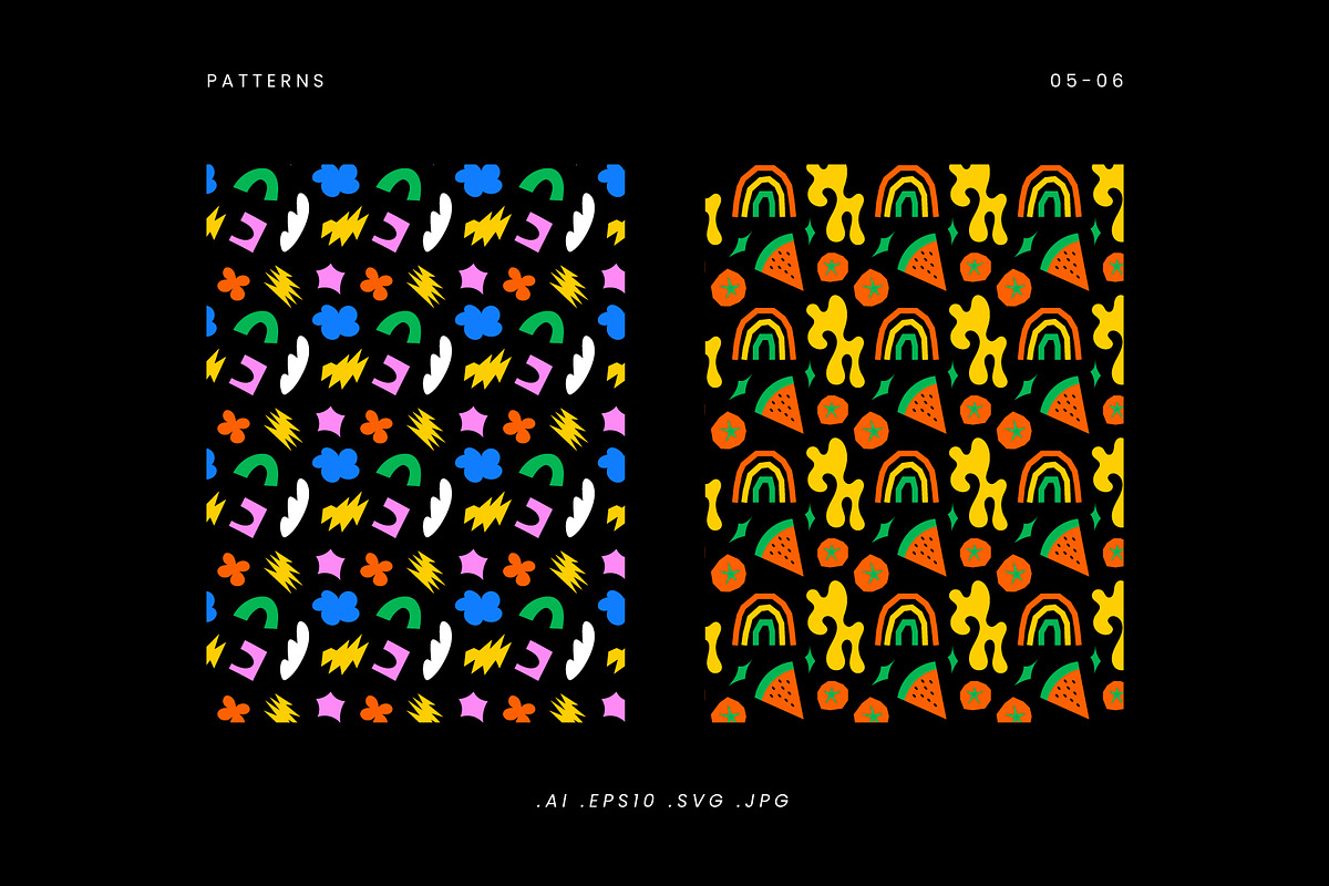 Colorful Doodle Elements, an Object Graphic by Léo Alexandre (Photo 14 of 16)
