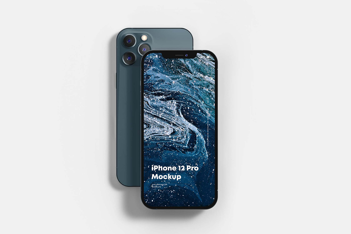 iPhone 12 Pro Mock-up, an iPhone Mockup by Yogurt86 (Photo 4 of 14)