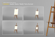 Easel & Canvas Scene Creator, a Product Mockup by KIPET (Thumbnail 11 of 18)