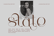 Changing Realities - Modern Serif, a Serif Font by 177Studio (Thumbnail 2 of 8)