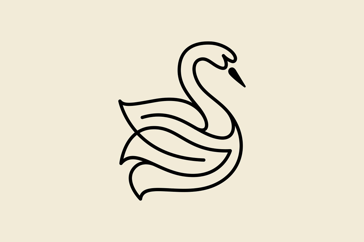 Elegant Swan Lineart Logos, a Branding & Logo Template by Buqancreative (Photo 5 of 9)