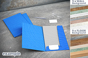 Stationery File Folder Mockup, a Product Mockup by MockUps Gallery (Thumbnail 3 of 5)