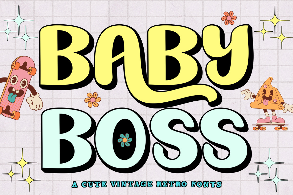 Baby Boss, a Serif Font by TM Type (Photo 1 of 8)