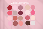 120 Pink Instagram Templates, a Social Media Template by SociallyyCreative (Thumbnail 5 of 8)