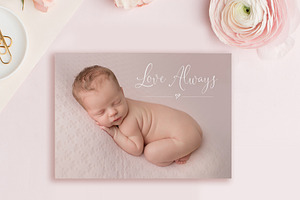 Valentine's Photo Card Template