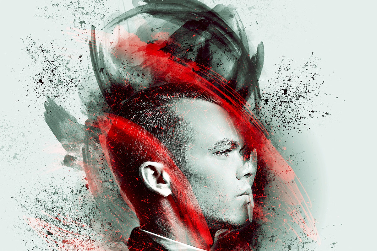 Poster Creator Photoshop Action, an Action Add-On by MRI STUDIO (Photo 7 of 16)