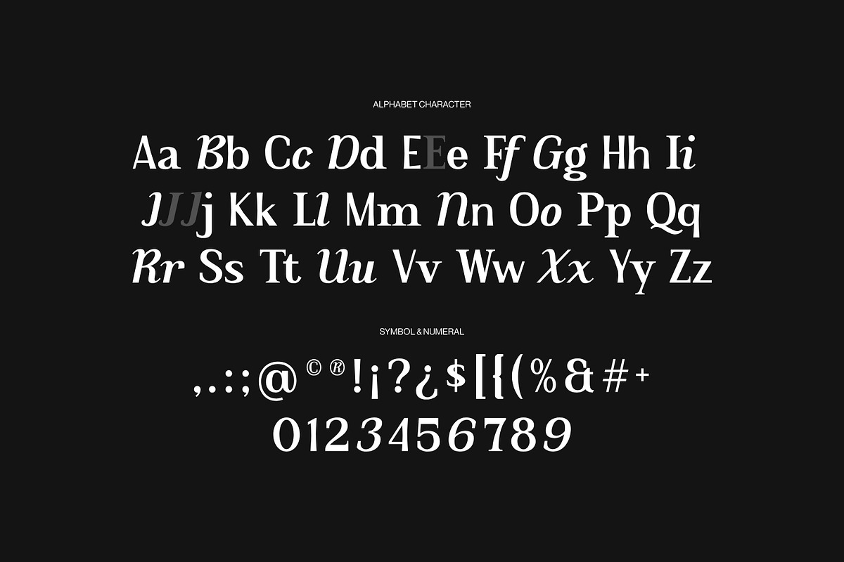 Grachu - Mixed-Style Serif Font, a Serif Font by Matsero (Photo 2 of 7)