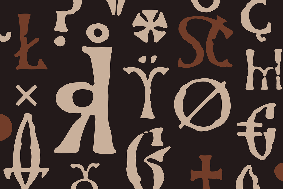 Eastern Blackletter – Byzantine Font, a Blackletter Font by kaer_shop (Photo 4 of 12)