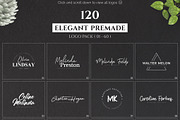 1200 Premade Logos Mega Bundle, a Branding & Logo Template by XpertgraphicD (Thumbnail 28 of 60)