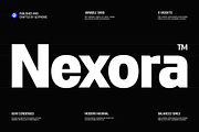 GC Nexora – Modern Variable Sans, a Sans Serif Font by Glyphonic (Thumbnail 1 of 15)