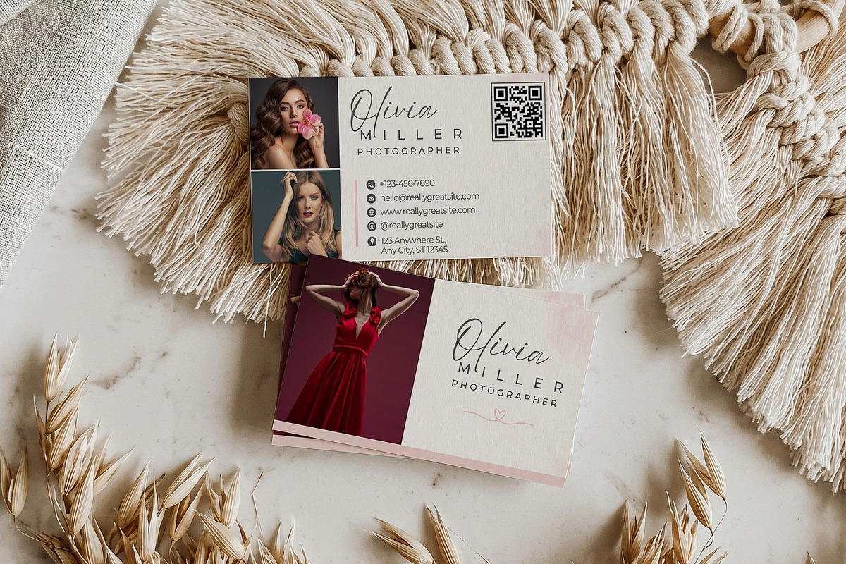 Photography Business Card Template, a Business Card Template by Arslan (Photo 5 of 7)