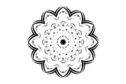 Modern Black and White Mandala Pack, a Decorative Illustration by NJ Himel (Thumbnail 65 of 101)
