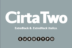 Cirta ExtraBlack & Italic