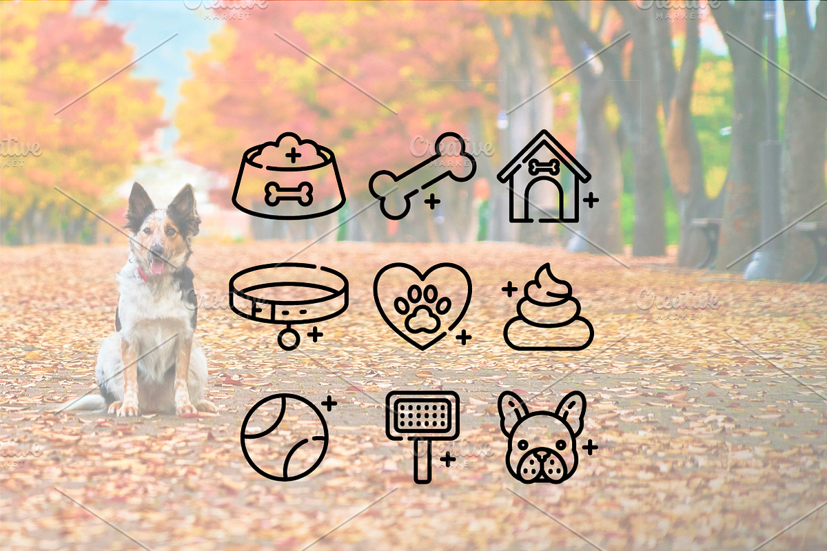 The Good Boy Toolkit line icons, an Outline Icon by Lyolya Profitrolya (Photo 2 of 2)