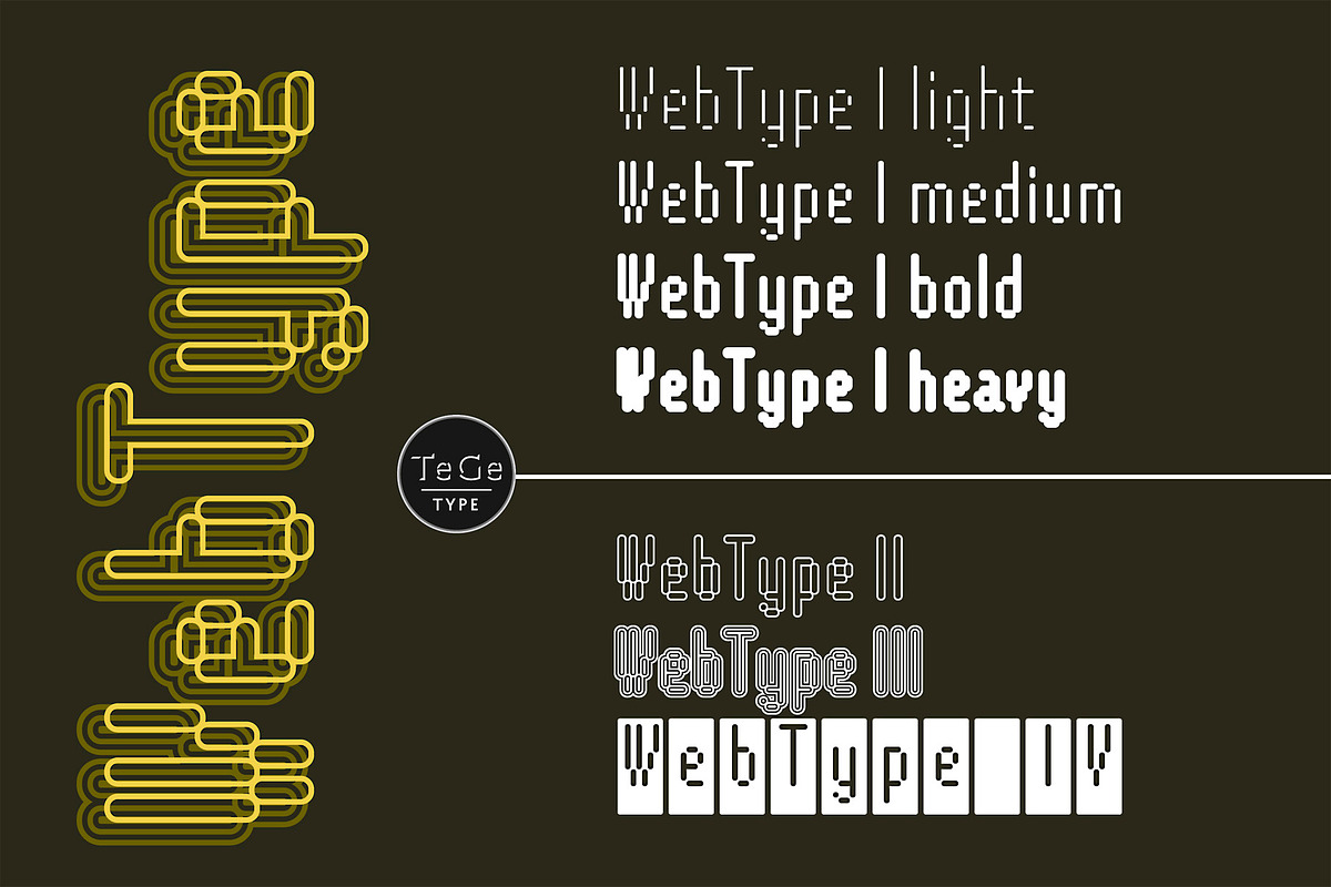 WebType, a Font by TeGeType foundry (Photo 1 of 5)