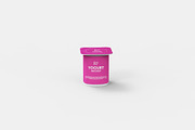 Yogurt Mockups - 9 Views, a Packaging Mockup by Illusiongraphic (Thumbnail 5 of 14)
