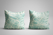 Dusseldorf Germany City Map in Retro, a Transportation Illustration by Booblgum (Thumbnail 5 of 8)