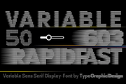 TYPEFACE Trans Rapid 5 FONT STYLES, a Sans Serif Font by Typo Graphic Design (Thumbnail 3 of 6)