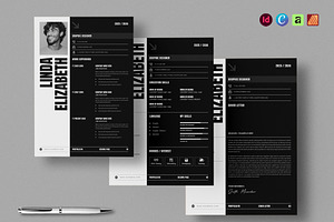 Letterhead CV Modern Resume Template, a Resume Template by NorthPeak