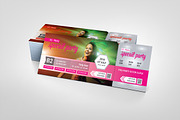 Professional Event Ticket Template, a Card Template by BrandlyTemplate (Thumbnail 2 of 3)