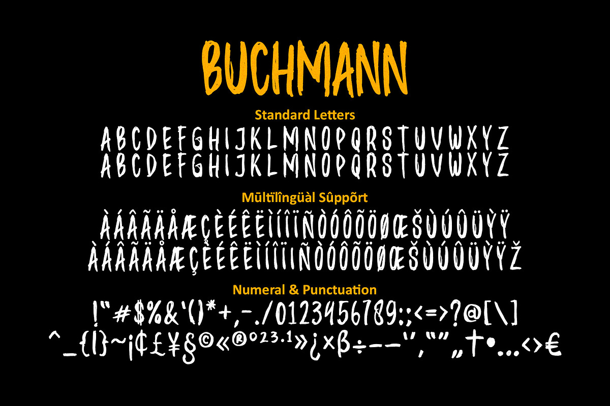 Buchmann - Brush Font, a Script Font by HIRO.std (Photo 9 of 9)