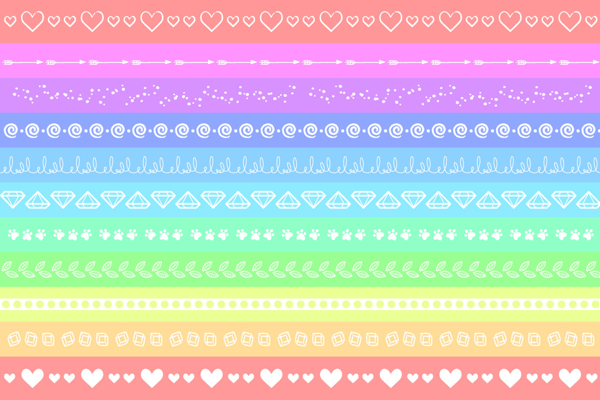 50 Hand Drawn Brushes, part 2 - AI, a Brush Add-On by Andrea De Oliveira (Photo 5 of 7)
