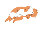 Cute, funny, comic cats. Cartoon set, an Animal Illustration by Good Studio (Thumbnail 4 of 20)