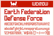 Universe Protector Font, a Sans Serif Font by weknow (Thumbnail 2 of 8)