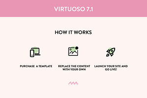 Squarespace Template: Virtuoso