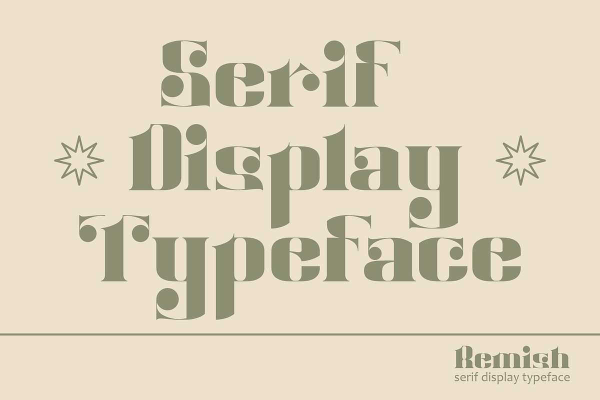 Remish, a Serif Font by RT Studio (Photo 2 of 10)