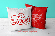 Valentine's Day Custom Lettering Set, a Decorative Illustration by Studio 1816 Designs (Thumbnail 5 of 7)