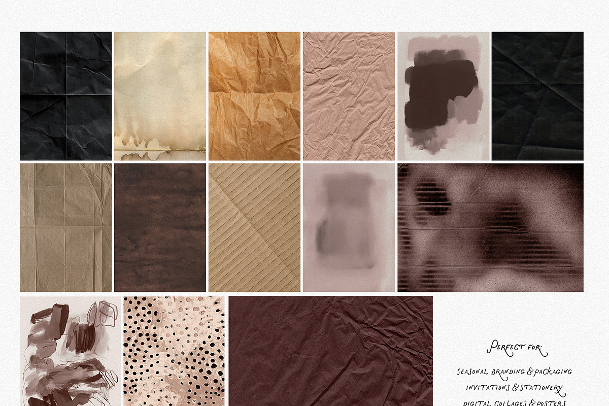 Autumn Vibe: Paper Textures, a Background Graphic by Purple (Photo 8 of 12)