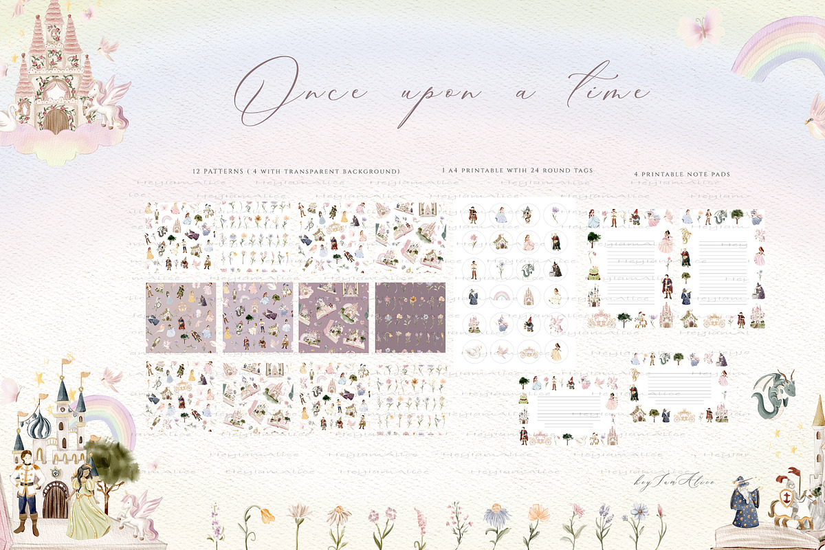 Once Upon a Time, a Decorative Illustration by heyiamalice (Photo 3 of 15)