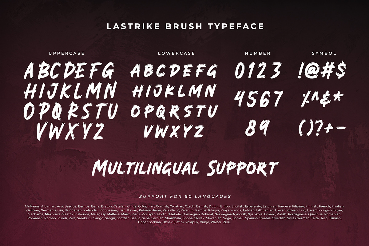 Lastrike, a Script Font by Ditatype (Photo 7 of 11)