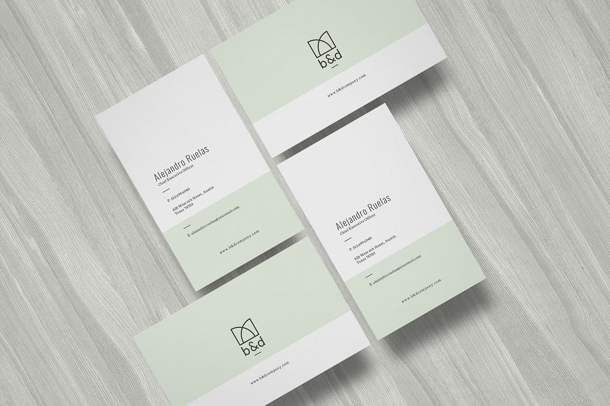 Elegant Business Card, a Business Card Template by ThemeDevisers (Photo 2 of 4)