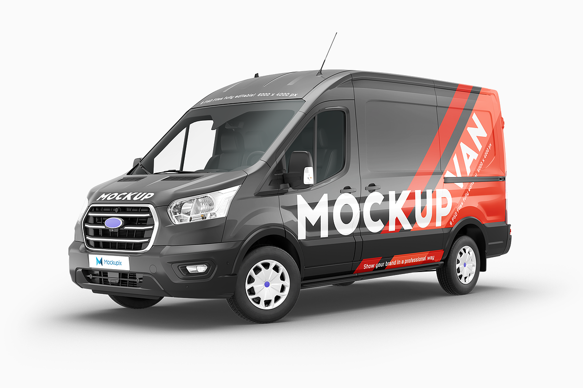 Van Mockup 13, an Advertising Mockup by Mockupix (Photo 6 of 12)